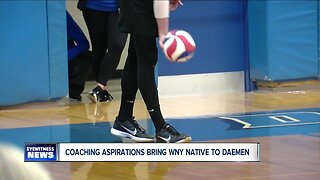 Aspiring coach brings volleyball career to Western New York
