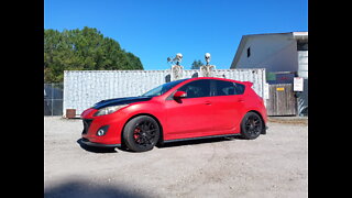 BEAUTIFUL Mazdaspeed 3 with mods.