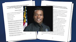 Documents on Officer Joseph Mensah seem to contradict each other