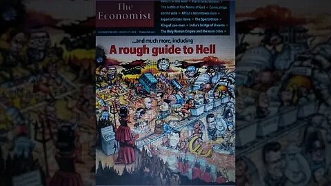 Economist Magazine Cover December 2012. #nwo