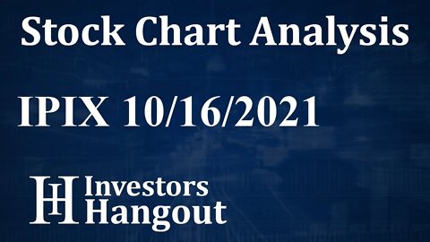 IPIX Stock Chart Analysis Innovation Pharmaceuticals Inc. - 10-16-2021