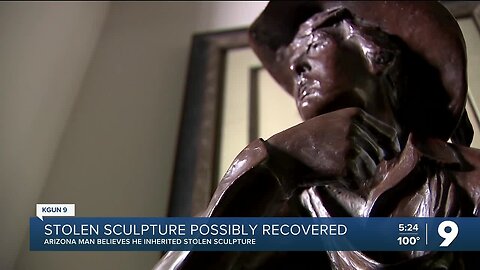 Missing treasure found? Arizona man says he has cowboy sculpture listed by FBI as stolen
