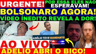 BOLSONARO REVELA VÍDEOS ÍNÉDITOS JAMAIS VISTOS SOBRE SUA VIDA! NOVA CIRURGIA MARCADA E ADELIO FALA!