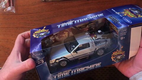 Back To The Future Time Machine 1:24 Die Cast Review