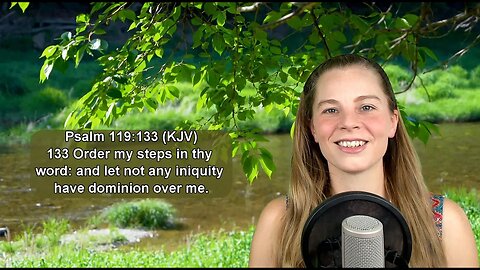 Psalm 119:133 KJV - Divine Guidance - Scripture Songs