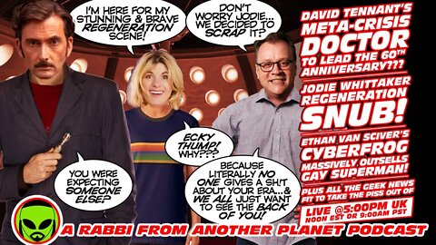 LIVE@5 - David Tennant's Leading New Doctor Who! Jodie Whittaker Regeneration Snub!