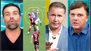 "Eles DEVERIAM TER VERGONHA de FALAR ISSO!" Seneme CONCORDA com ARBITRAGEM de Fluminense x Flamengo!