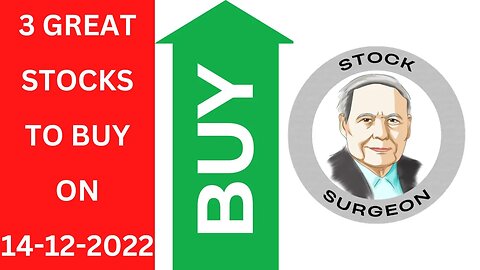 3 Stocks to buy on 14-12-2022 | Complete Stock Analysis