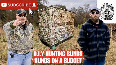D.I.Y. HUNTING BLINDS! CUSTOMIZED HUNTING BLINDS DONE ON A BUDGET!