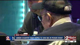 An 82-year-old Green Country man winning big at "World Series of Poker" event at the Hard Rock Casino