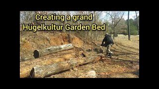 Creating a Grand Hügelkultur Garden Bed - Ann's Tiny Life