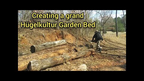 Creating a Grand Hügelkultur Garden Bed - Ann's Tiny Life