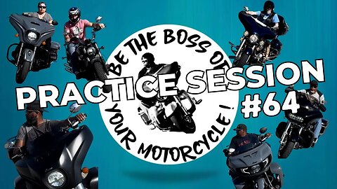 Practice Session #64 - Advanced Slow Speed Motorcycle Riding Skills! (With CHAPTERS!)