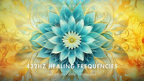 Fall Asleep Fast and Wake Up Refreshed & Aligned - 432Hz - Healing Frequencies