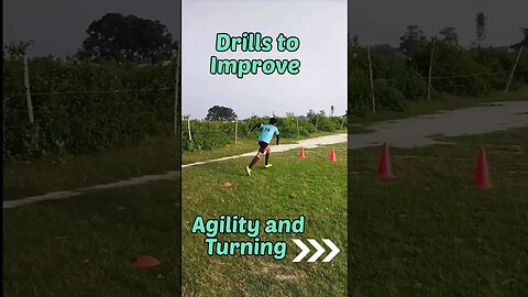 Improve Agility and Turning in ⚽ #football #footballer #indianfootball