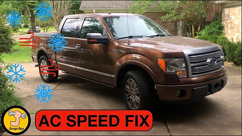 Ford F-150 A/C Speed Fix - Replacing Resistor