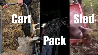 Best way to get a deer out of the woods?