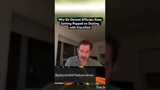 CIA Agent Talks on Why Elected Officials Keep Getting Into Trouble for How They Handle Classified