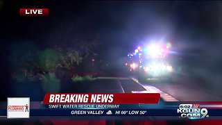 Crews respond to swift water rescue near River and Orange Grove