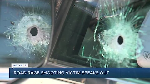 'How can you shoot for no reason?' Metro Detroit man shaken after road rage shooting leaves him injured