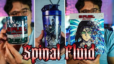 Attack On Titan Spinal Fluid GFUEL Flavor Review!