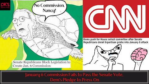 January 6 Commission Fails to Pass the Senate Vote, Dem's Pledge to Press On