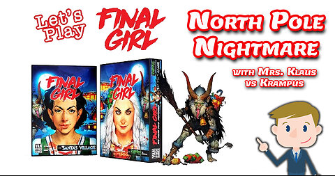 Final Girl-North Pole Nightmare- Mrs #Claus #Krampus #setup #Playthrough #FinalGirl #boardgames
