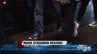 TUSD Board Member Mark Stegeman resigns -- effective immediately