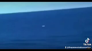 Ufo in the ocean