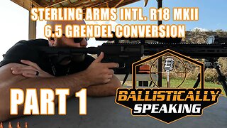 Sterling Arms Intl R18 6.5 Grendel Conversion: Part 1 - Hunting Load Development