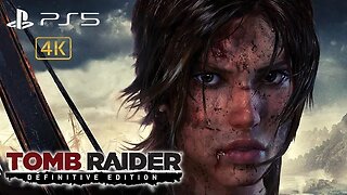 Tomb Raider Definitive Edition - Part 1 | 4k PS5 Gameplay Walkthrough (2023)