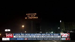 Local Red Cross volunteers deployed to Texas