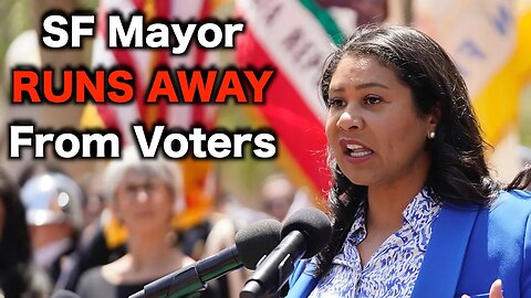 San Francisco Mayor RUNS From Residents