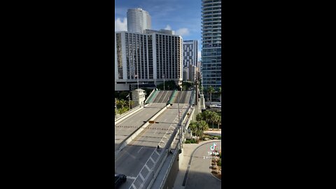 Downtown Miami drawbridge