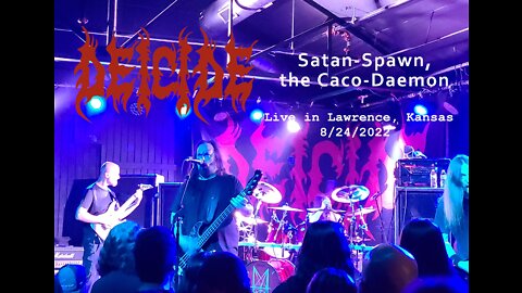 Deicide - Satan Spawn, the Caco-Daemon - Live 8/24/2022 @The Bottleneck, Lawrence, KS