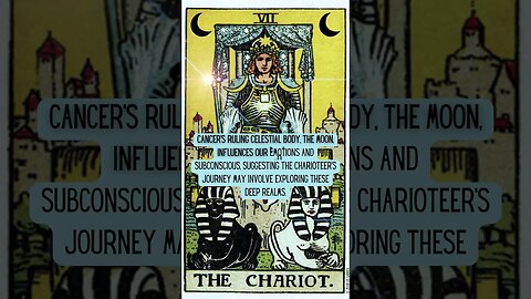 Full Speed Ahead: Decoding The Chariot Tarot Card! Pt 2 #shorts #inspiration #tarot