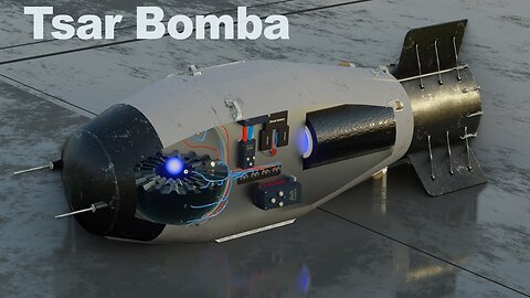 How Tsar bomba works! Worlds biggest nuclear bomb ever detonated / learn from the base