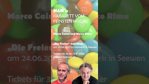 Kabarett vom Feinsten: Marco Caimi & Marco Rima am 24.06.2023 im Gaswerk Seewen. #comedy #kabarett