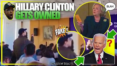 IS THAT A THREAT? | Hillary Clinton Tells MAGA REPULICAN to Meet Outside After He Called Her A Liar