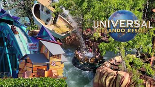 Islands of Adventure Water Rides || Universal Studios Orlando Florida