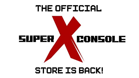 The official SUPER CONSOLE X store is back!😮More Tutorials and Merch!