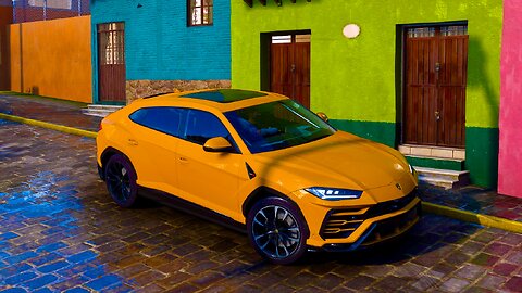 650HP Lamborghini Urus V8 twin-turbocharged Engine | Forza Horizon 5 | Logitech G29 Gameplay | FH5