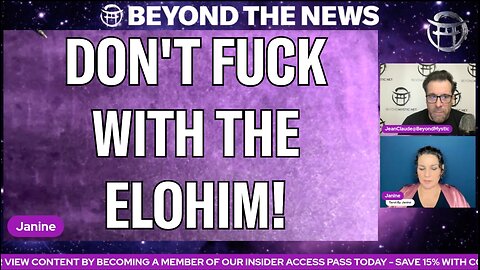 DON'T FUCK WITH THE ELOHIM! THEY ARE ALL BAD!
