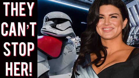 Attack on Gina Carano BACKFIRES! Fan Expo demand EXPLODES over Star Wars actor thanks to WOKE pigs!