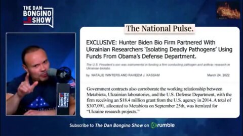 Hunter Biden BioFirm ran Ukraine BioLabs