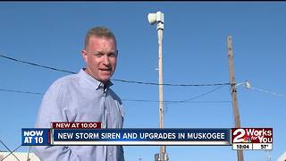 New storm siren and upgrades planned for Muskogee