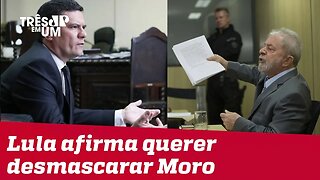 Na primeira entrevista após ser preso, Lula diz ter obsessão em desmascarar Moro e Dallganol