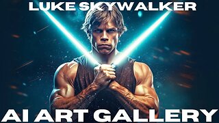 Luke Skywalker Ai Art Gallery #lukeskywalker #starwars #jedi