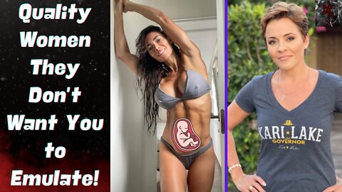 GOOD Female Role Models | Fitness Model Lives Healthy Pregnancy, Kari Lake WRECKS Bad Media Question