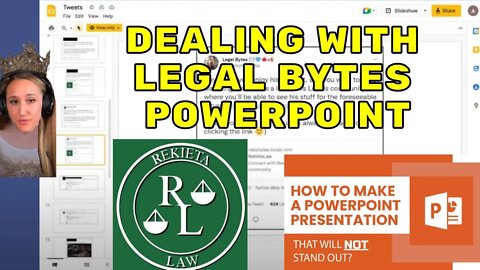Dealing with Legal Bytes Bully PowerPoint Stream 🤣🍿